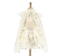 Set tutu & cape loane ivoire tu - déguisement