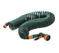 Set Tuyau Spirale 10m + Douche de Multi Fonction D'Arrosage D'Eau Top