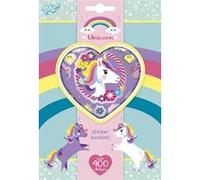 set Unicorn Bookletd'autocollants 14 x 21 cm 4 feuilles Multicolore G