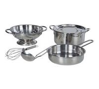 Set ustensiles pour cuisine d'été enfant Argent G
