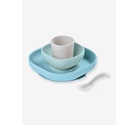 Set vaisselle 4 pièces silicone jungle TU