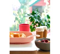 Set vaisselle 4 pièces silicone rose TU