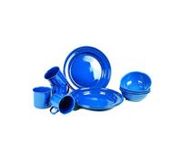 Set Vaisselle Emaillé Bleu 12 Pièces Mil-Tec