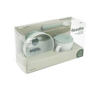 Done By Deer - Coffret premier repas Vejilla First Meal Happy Clouds 3 pièces Vert