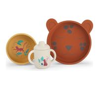 Set vaisselle silicone La forêt Mawa