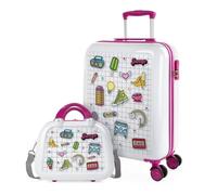 Set valise rigide, Lot de Valises Soute Avion 4 Roulettes - Sets de Bagages