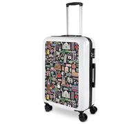 Set valise rigide, Lot de Valises Soute Avion 4 Roulettes - Sets de Bagages