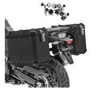 Set valises latérales aluminium - Kawasaki Versys 1000 - 45 L - 2 mm - Fixation 16-18 mm