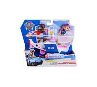 Set véhicule et figurine Spin Master PAW Patrol Search & Rescue Stella à rétrofriction avec figurine Stella et animal inclus Blanc Rose Bleu