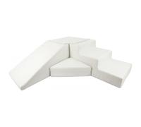 My Velinda – Set de 4 blocs en mousse – pour le jeu, crèches et écoles maternelles – Blanc