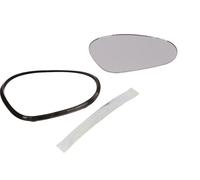 Set : verre miroir + anneau de montage + ressort pour guidon de miroir.