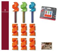 Set Victorinox Mini Outils Fireant : 3 Micro-Acérateurs + Esches Allume-Feu