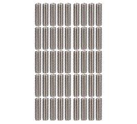 Set Vis Vis Vis Kit à vis en acier inoxydable Vis de réglage Assortiment Justware Stacseners Set for Mechanical Fixen Repair Repair Meubles Fabrication A2 70 ACIELLE DIN 916 50PCS (M2 * 6)