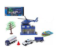Set Voitures De Police Et Accessoires 118848-Bigbuy Fun