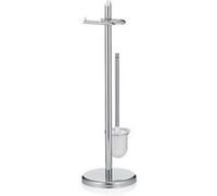 Kela Set WC Ken 20538 Métal chromé argent brillant 73 cm