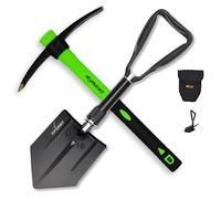 Set Xforst : Pelle Pliante KS1 & Mini Pioche PF400 - Kit Indispensable pour Jardinage, Camping et Survie
