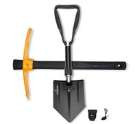 Set Xforst : Pelle Pliante KS1 & Mini Pioche PF45 - Kit Indispensable pour Jardinage, Camping et détection de métaux