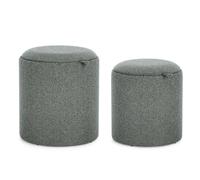 Set2 Pouf C-Cont Sasha C-Vass Dark
