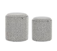 Set2 Pouf C-Cont Sasha C-Vass Grey Ch