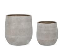 Set2 Vase Rigo Bomb Beige Haut