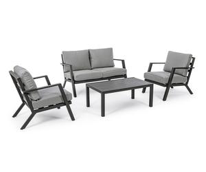 Set4 Lounge C-C Harley Anthracite Yk13