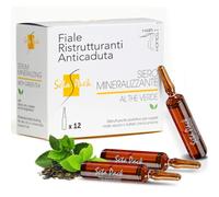 SETA PACK - Ampoules restructurantes pour cheveux femme - Ampoules minéralisantes au thé vert - reconstruction pour cheveux abîmés (120 ml)