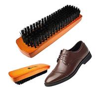 Setablu Spazzola Lucidante, Brosse à Chaussures en Bois pour enlever la poussière et Le Polissage du Cuir - Idéal pour Le Nettoyage des Bottes Militaires en Cuir, S