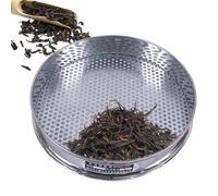 Setaccio Per Terriccio - Colino In Acciaio Inossidabile Da 20 Cm Di Diametro - Griglia Leggera In Acciaio Inossidabile Con Fori Da 7.5 Mm | Per Legumi Terriccio Farina Cottura Giardinaggio E U