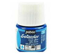 Setacolor 45 Ml 3d Effet Daim - Bleu Royal, Pébéo, Classic Textile Couleurs, De La Soie