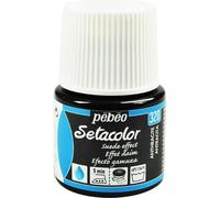 Setacolor peinture textile opaque effet daim - Anthracite - 45 ml