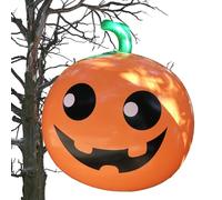 Setauoo Décoration de cour gonflable d'Halloween - Décorations d'Halloween gonflables en forme de citrouille, araignée, fantôme, décoration de fête pour cour