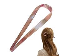 Setauoo Épingle à cheveux française en forme de U,bâtonnets à cheveux en forme de U - Bâtons en forme de U de style français pour filles | Accessoires de coiffure vintage flexibles pour femmes,
