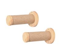 Setauoo Étagères de Chat Mural, Arbre Mural de Chat - 2X Stable Stable ET Safe WOODDDER SCRACKING Post | Animau de paroi de Chaton intérieur