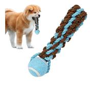 Setauoo Jouet en corde et balle pour chien | Balle de dentition pour animal domestique - Balle de dentition aux couleurs vives pour parc, jardin, et maison