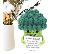 Setauoo Jouet en Tricot | Brocoli Émouvante - Inspirante Adorable Et Amusante en Forme De Brocoli pour Étudiant, Enseignant, Infirmier, Anniversaire, Diplôme, Université, Décoration