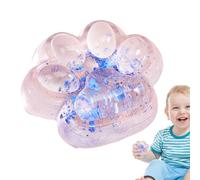 Setauoo Jouets À Presser en Forme De Patte De Chat, Jouet De Pattes De Chat en Silicone, Squishy Patte De Chat, Jouets Anti-Stress Squishy Patte De Chat pour Adultes Et Enfant