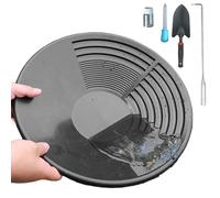 Setauoo Kit de panoramique d'or pour adultes | Équipement de tamisage manuel - Kit de prospection d'or - Pour débutants, amateurs de rivière, ruisseau, plage, exploration sauvage