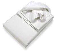 Setex Protecteur de Matelas imperméable en Molleton pour Zone Centrale 90 cm x 200 cm Blanc