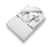 SETEX Protège-Matelas en Molleton imperméable 2 Couches 90 x 220 cm Protège-Matelas 100% Coton avec élastiques aux Coins Blanc