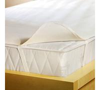 Setex Protège Matelas Molletonné Plat À Élastiques, Imperméable, 90 X 200 Cm, Generation, Blanc, Mofr090190001002