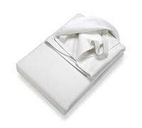 SETEX Protège matelas plat 3 couches imperméables, 90 x 190 cm, 100 % Coton, Generation, Blanc, 14U2090190001002