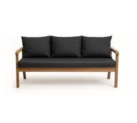 Setgarden® Coussin pour banc de jardin avec dossier - Set - Coussin double face pour balançoire et banc - Disponible en différentes couleurs et tailles (Anthracite, 150 x 60 x 50 cm)