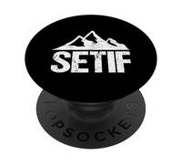Setif Algérie Atlas Montagnes Amazigh Racines berbères PopSockets PopGrip Adhésif