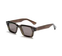 SETNGB Gafas de sol polarizadas de montura pequeña para hombre y mujer, elegantes, ideales para viajes, fotografía urbana y conducción al aire libre, protección UV400, C2, 149 * 146 * 43 mm
