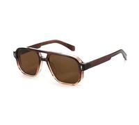 SETNGB Gafas de sol polarizadas elegantes para hombre y mujer, ideales para deportes al aire libre y conducción, con protección UV, C3, 148 * 146 * 49 mm