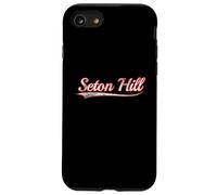 Seton Hill Vintage Varsity Distressed Throwback Style Coque pour iPhone SE (2020) / 7/8