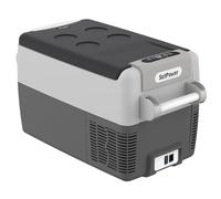 Setpower AJ30 Réfrigérateur portable, congélateur portable, refroidisseur électrique de 32 litres, refroidisseur de voiture, câble 12/24 V CC et 110/240 V AC, refroidisseur de voiture pour le camping
