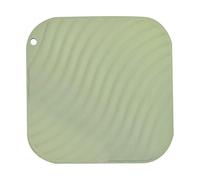 Sets de table carrés en silicone pour tables de salle à manger à la maison avec une sensation haut de gamme. Le tapis de table chauffant en silicone est isolant thermique et thermique Kjw627 (C