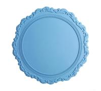 Sets de table circulaires en silicone en relief conçus pour protéger les tables de la chaleur et des rayures, adaptés pour diverses occasions de salle à manger avec des options de rangement pratiques