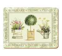 Sets de table - CREATIVE TOPS - Topiaire - 4 pièces - Noir - Rectangulaire - Lavable